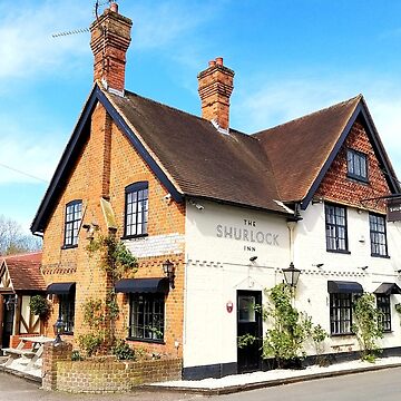 The Shurlock Inn in the Village of Shurlock Row Postcard