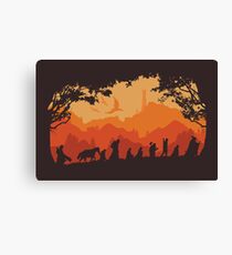 Nine Companions Canvas Print