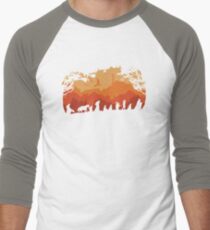 Nine Companions Men's Baseball ¾ T-Shirt