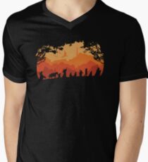 Nine Companions Men's V-Neck T-Shirt