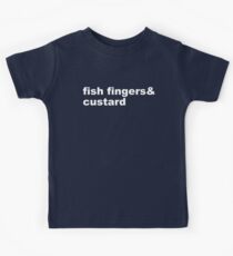 fish fingers & custard Kids Tee