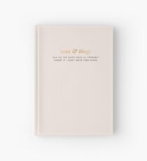 2016 Journal - Notizen und Dinge Blush Notizbuch