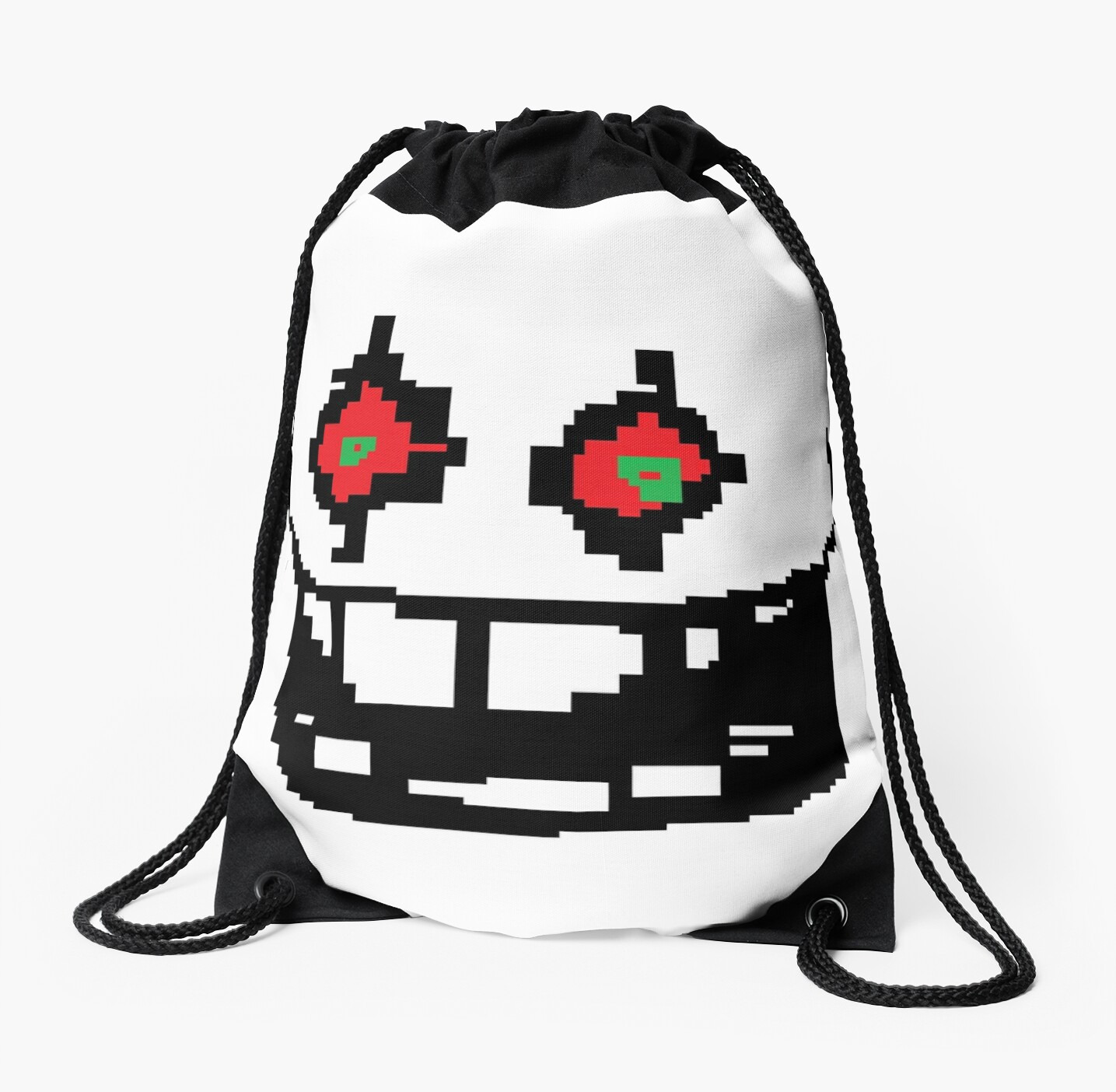 "Undertale omega Flowey creepy face" Drawstring Bags by ...