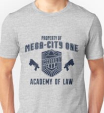 Mega-City 1 Academy shirt Slim Fit T-Shirt