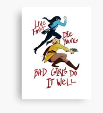 Bad Girls Canvas Print