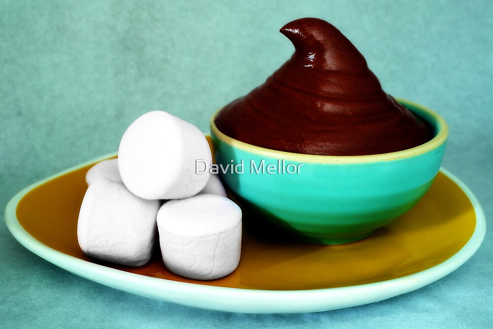 "Chocolate Mousse with Marshmallows" by David Mellor Redbubble