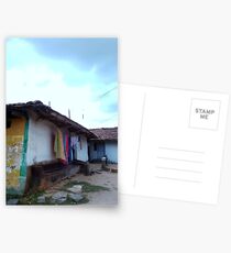 Indian Vernacular houses-7 Postcards