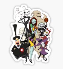 the nightmare before christmas Sticker