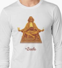 The Dude Budha The Big Lebowski Long Sleeve T-Shirt