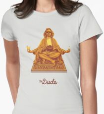 The Dude Budha The Big Lebowski Women's Fitted T-Shirt