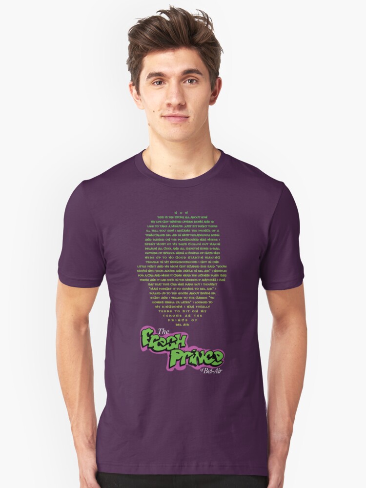 prince of bel air tshirt