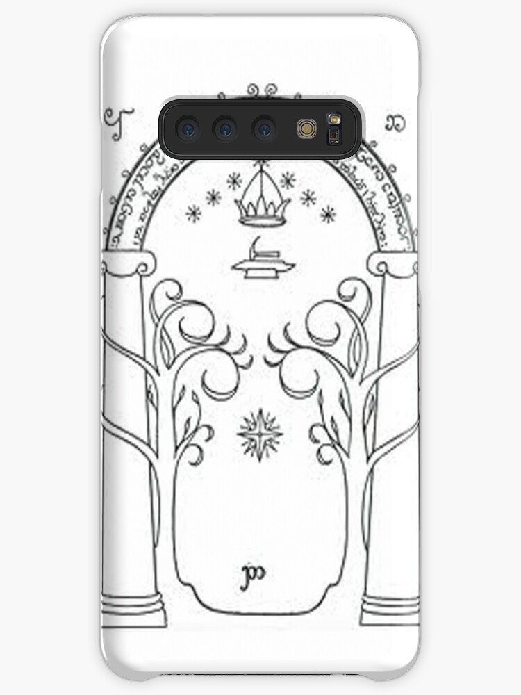 The Door Of Durin Case Skin For Samsung Galaxy By Lfanddesign