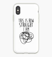 Vinilo o funda para iPhone How Straight I Am