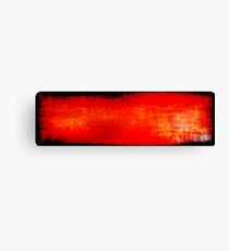 Tones of Red Canvas Print