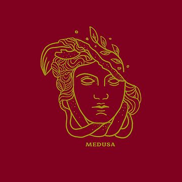 Greek Mythology Goddess Medusa | Art Print