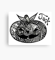 Jack O Lantern Canvas Print
