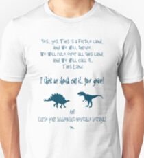 curse your sudden but inevitable betrayal, firefly, blue Unisex T-Shirt