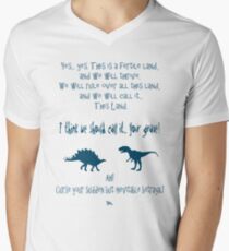 curse your sudden but inevitable betrayal, firefly, blue Men's V-Neck T-Shirt