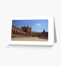 Sevilla Plaza de Espana Greeting Card