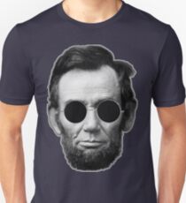 Abe Lincoln and Cheap Sunglasses Unisex T-Shirt