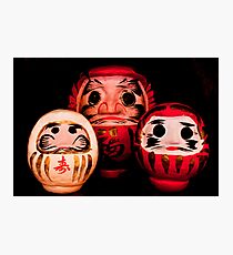 Daruma Photographic Print