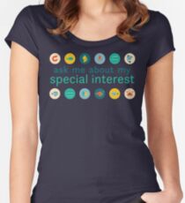 Special Interest Series "Marine" Women's Fitted Scoop T-Shirt