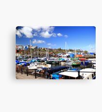 Resting Harbor near SS Great Britain Canvas Print
