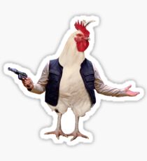 Hen Solo Sticker