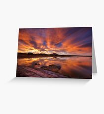 Wet Burn Greeting Card