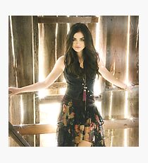 Lucy Hale Photographic Print