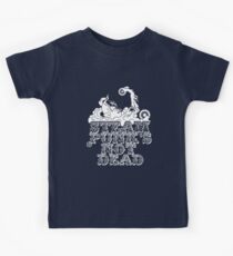 steampunk's not dead (white) Kids Tee