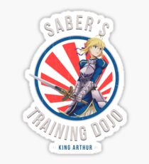 Saber's Training Dojo Sticker