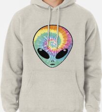 alien tie dye Pullover Hoodie