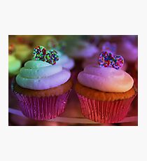 Birthday Cup Cake Photographic Print