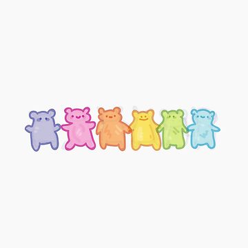 Bears Design Cute Aesthetic Sticker By Bub - Cute Aesthetic Shirt