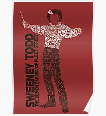 Sweeney Todd - Typography Poster
