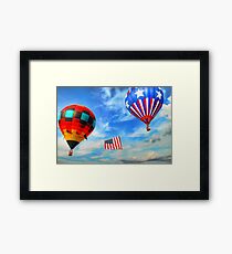 Plano Texas Balloon Festival Framed Print