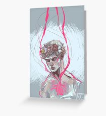 Isaac Lahey Deserves A Flower Crown Greeting Card