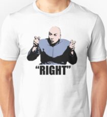 Dr. Evil Right Austin Powers Tshirt Unisex T-Shirt