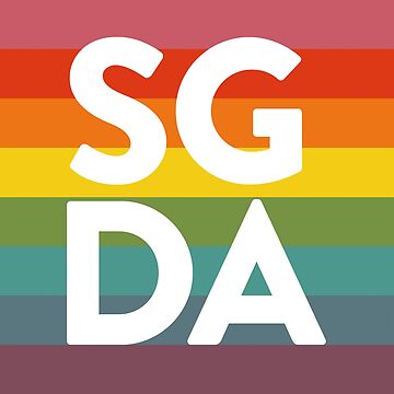 Artwork thumbnail, SGDA Pride Logo by sgda