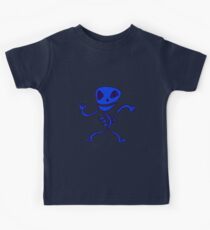 spooky scary skeletons Kids Tee
