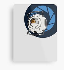 Portal 2 Space Core! Metal Print