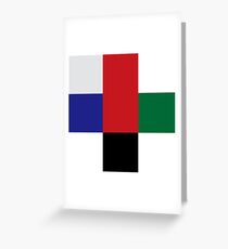 Color geeks Greeting Card