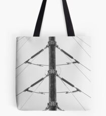 Electric Symetric Tote Bag