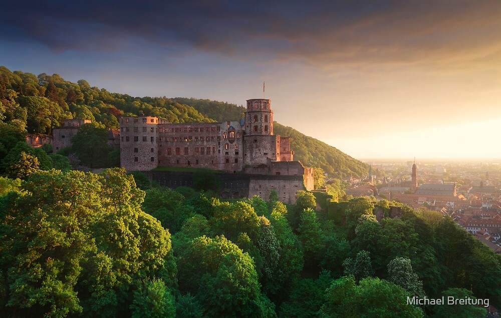 Heidelberg Castle by Michael Breitung
