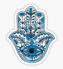 Blue Hamsa Sticker