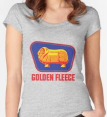 Golden Fleece logo Women's Fitted Scoop T-Shirt