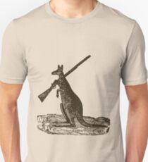 Kangaroo Shotgun Unisex T-Shirt