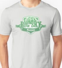 Camiseta unisex Big Sky Montana Ski Resort