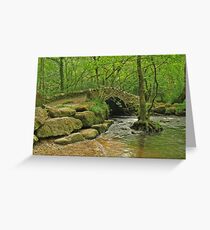 Packhorse bridge Greeting Card